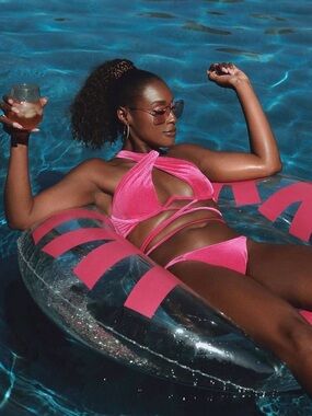 Ivy Park Paradise | adidas Hot Pink Bikini